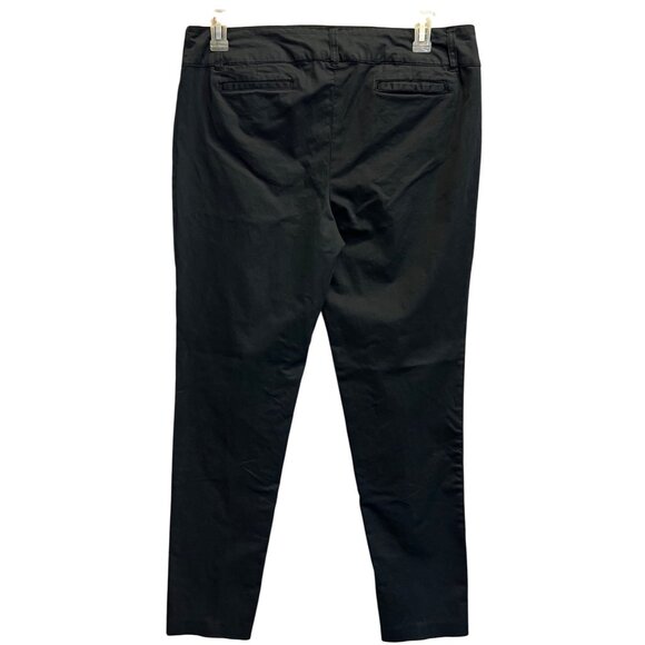 Kenar Womens Black Slim Fit Ankle Pants With Button Closure & Pockets Size 14 - Picture 2 of 2